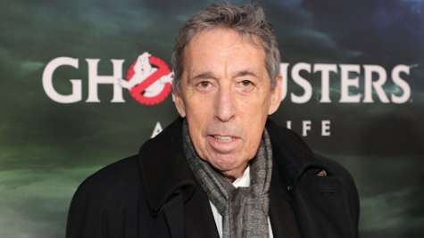 Ivan Reitman appears at the world premiere of Ghostbusters Afterlife on November 15, 2021 in New York City