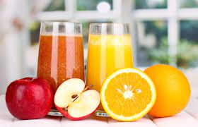 Orange juice is better than apple juice blatantly in the taste and nutrients it provides.