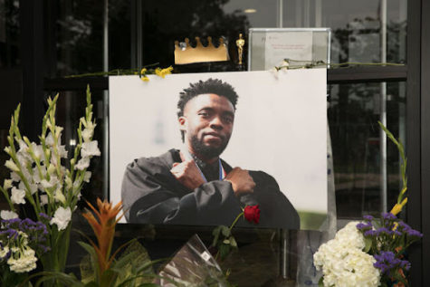 The Chadwick Boseman Memorial at Howard University