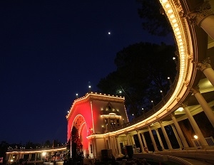 spreckels organ pavilion during december nights