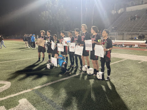 chhs boys soccer senior night