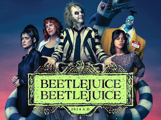 Micheal Keaton, Winona Ryder, and Catherine O'Hara return to screen for “Beetlejuice Beetlejuice", the sequel to the iconic and eerie movie “Beetlejuice”.